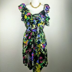 "City Chic" floral dress